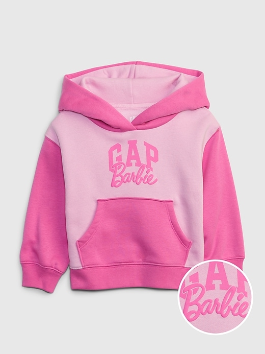 Image number 1 showing, Gap &#215 Barbie&#153 Toddler Arch Logo Hoodie