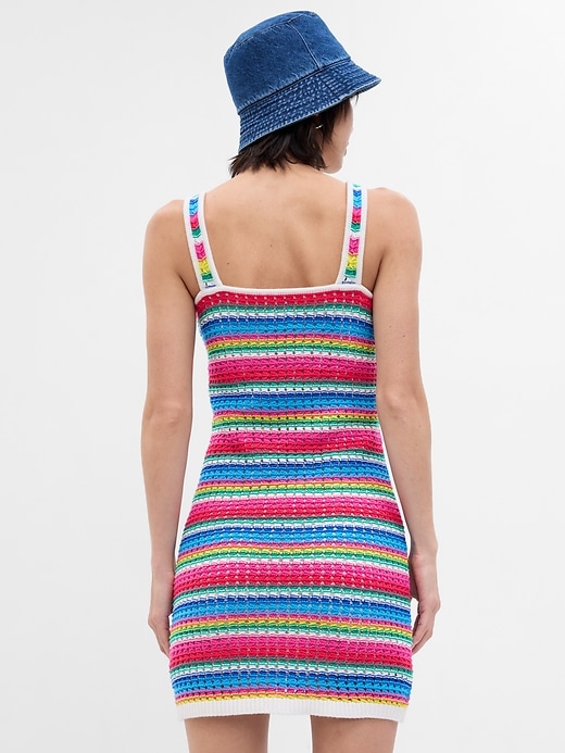 Crochet Mini Dress Gap