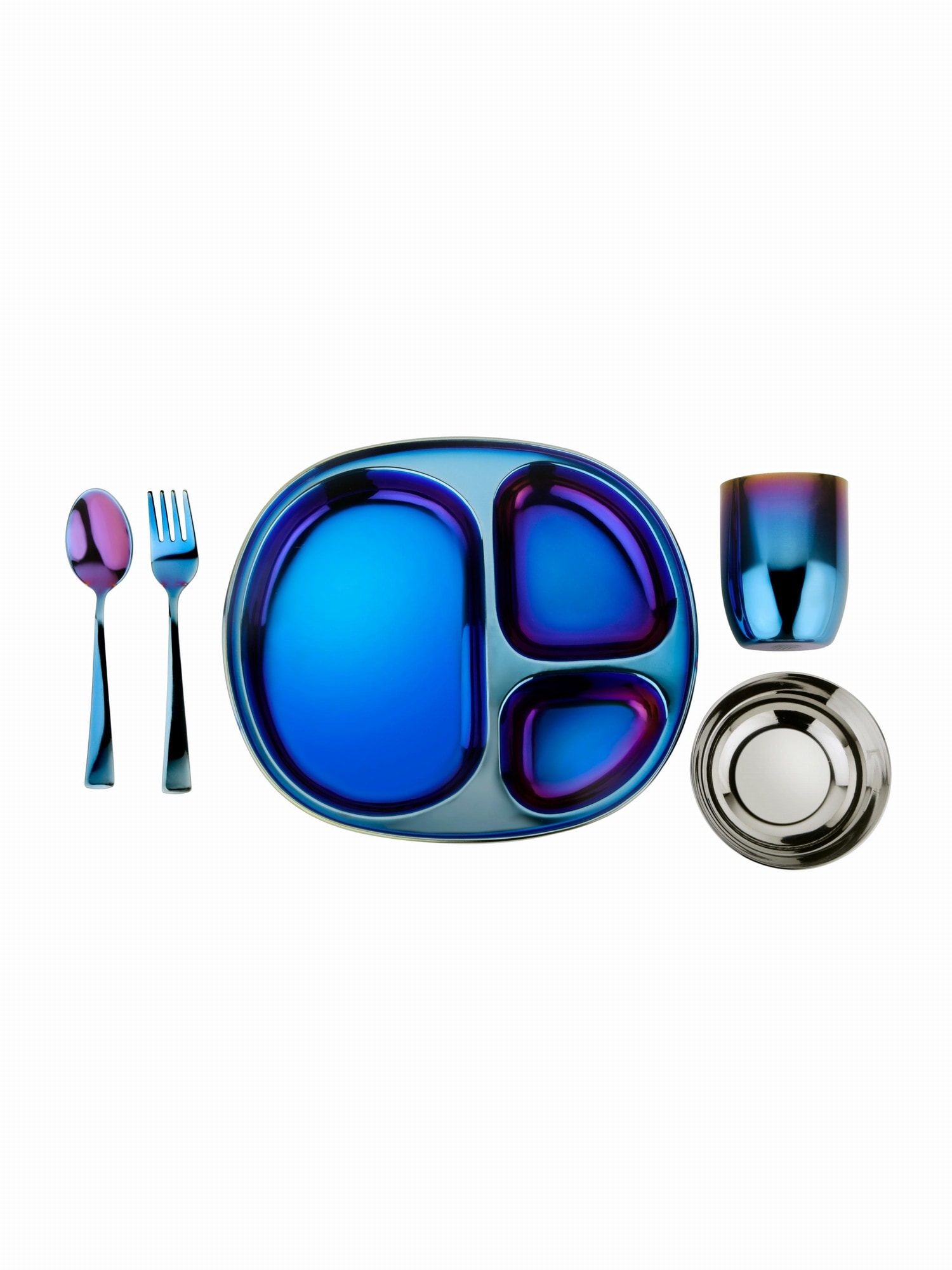 Gap Mindful Mealtime 5 Piece Set blue. 1