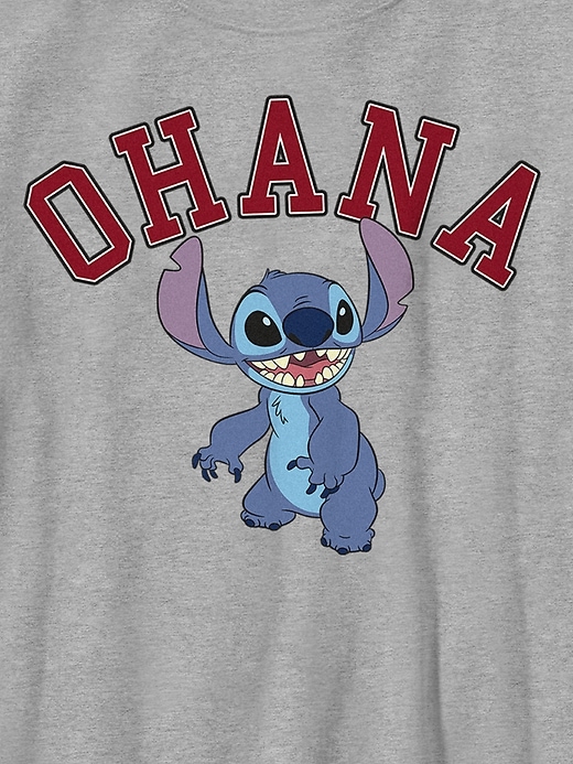 Image number 2 showing, Lilo and Stitch Ohana Collegiate Tee