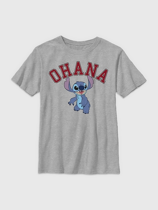 Image number 1 showing, Lilo and Stitch Ohana Collegiate Tee
