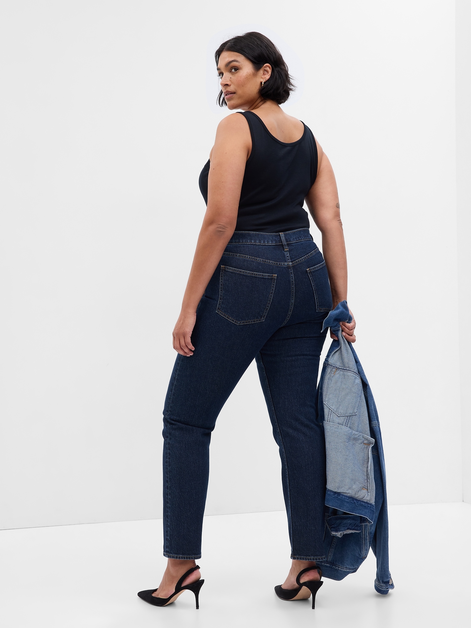 High Rise ’90s Straight Jeans | Gap