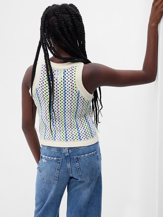 Image number 2 showing, Kids Crochet Tank Top