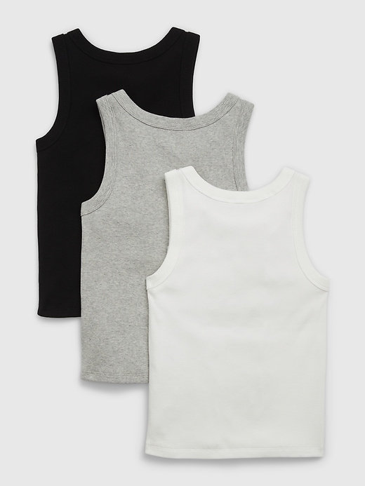 Image number 4 showing, Kids Rib Tank Top (3-Pack)