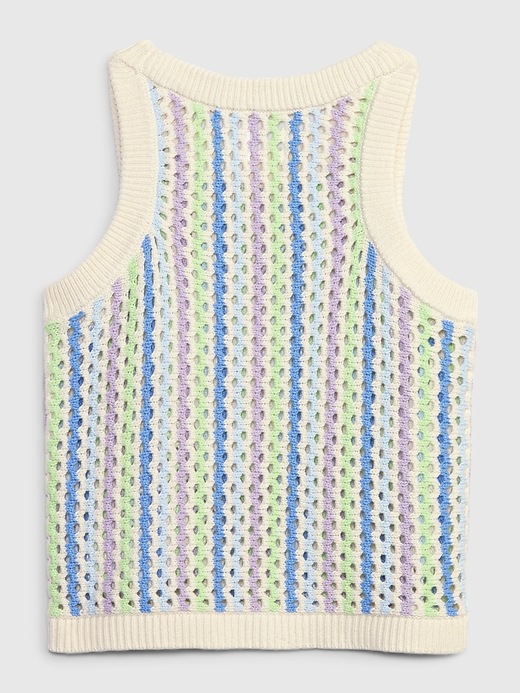 Image number 4 showing, Kids Crochet Tank Top