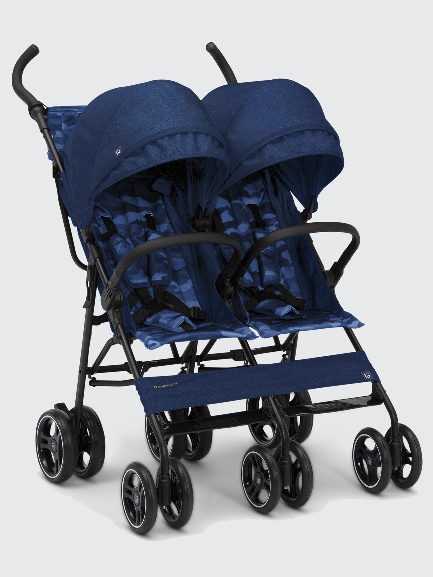 Gap babyGap Classic Double Stroller blue. 1