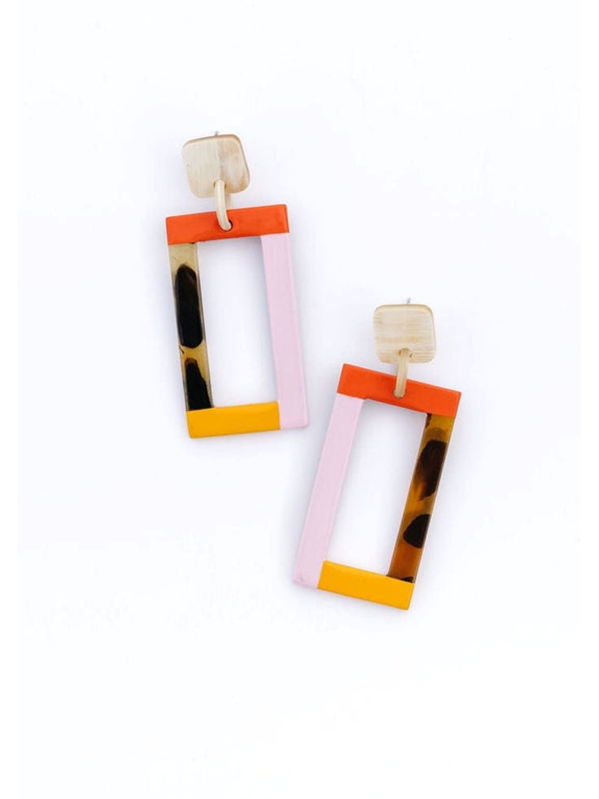 Gap Go West Colorblock Earrings multi. 1