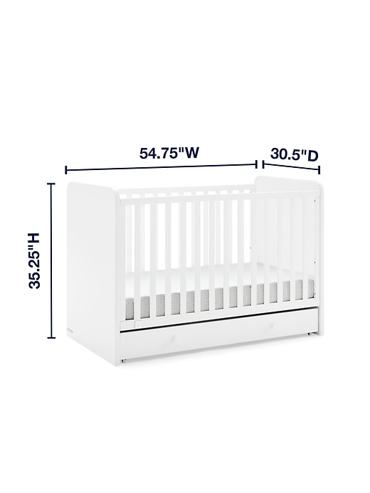 Image number 6 showing, babyGap Graham Convertible Storage Crib