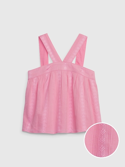 View large product image 1 of 1. Kids Textured Halter Top