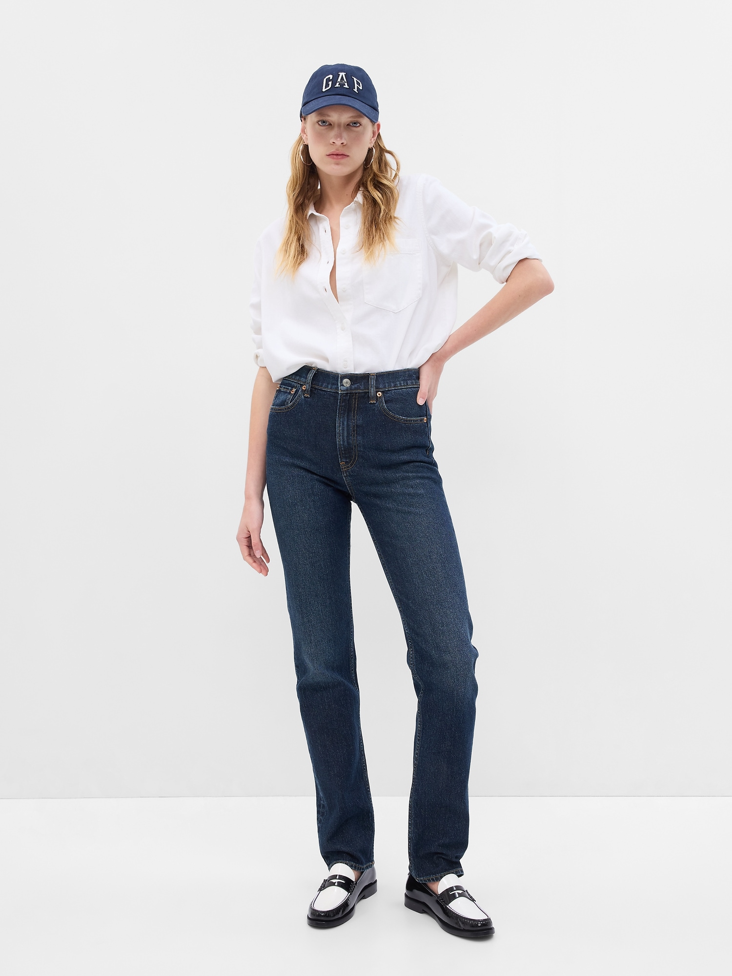 90s Straight Jeans with Washwell | Gap