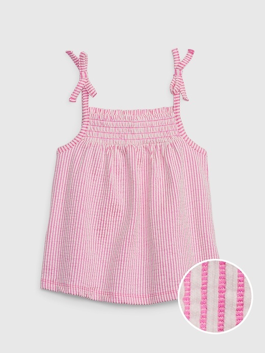 Image number 1 showing, Toddler Seersucker Tank Top