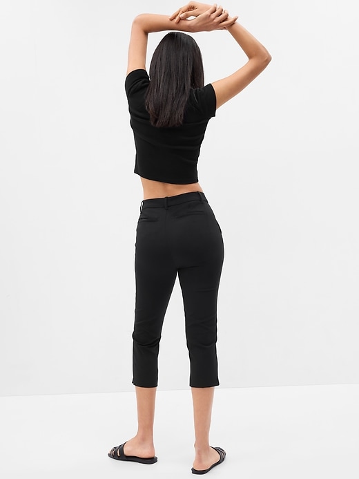 Image number 2 showing, High Rise BiStretch Cropped Pants