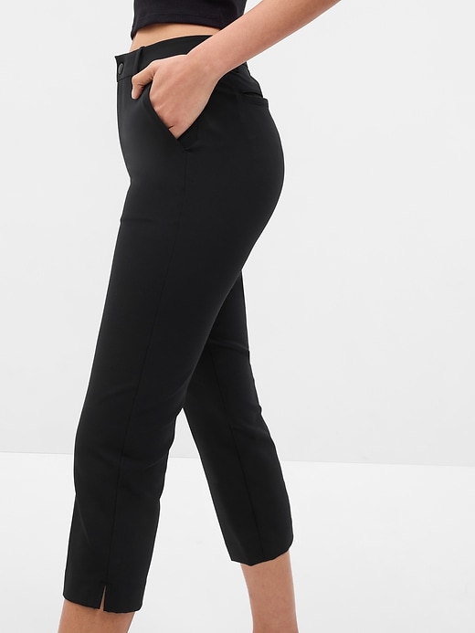 Image number 3 showing, High Rise BiStretch Cropped Pants