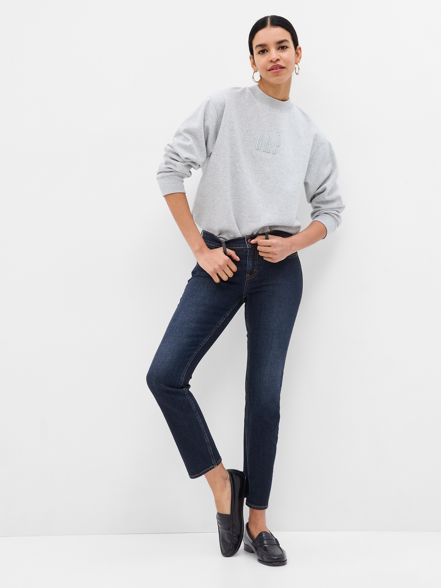 Womens plus jeans by Gap, low rise boot cut, size 14/16 long, EUC