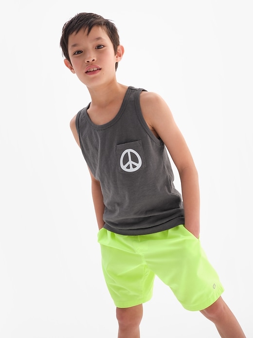 View large product image 1 of 1. GapFit Kids Quick Dry Shorts