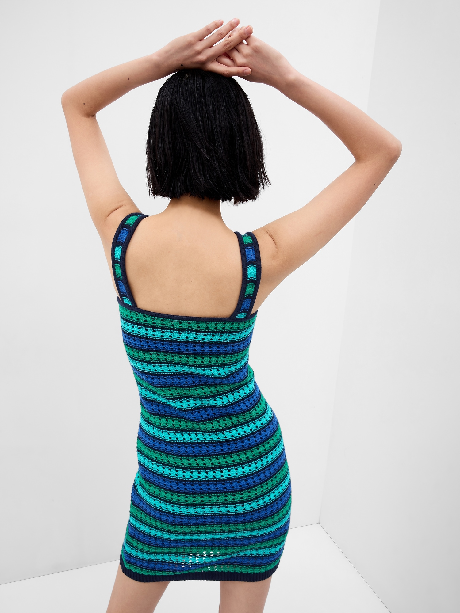 Crochet Mini Dress Gap