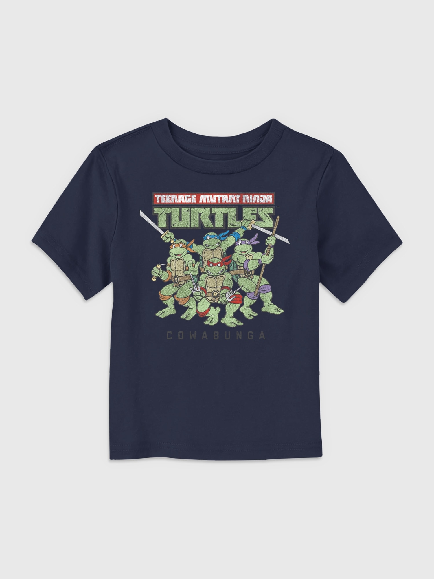 Nick Jr Teenage Mutant Ninja Turtles Cowabunga Yellow T Shirt