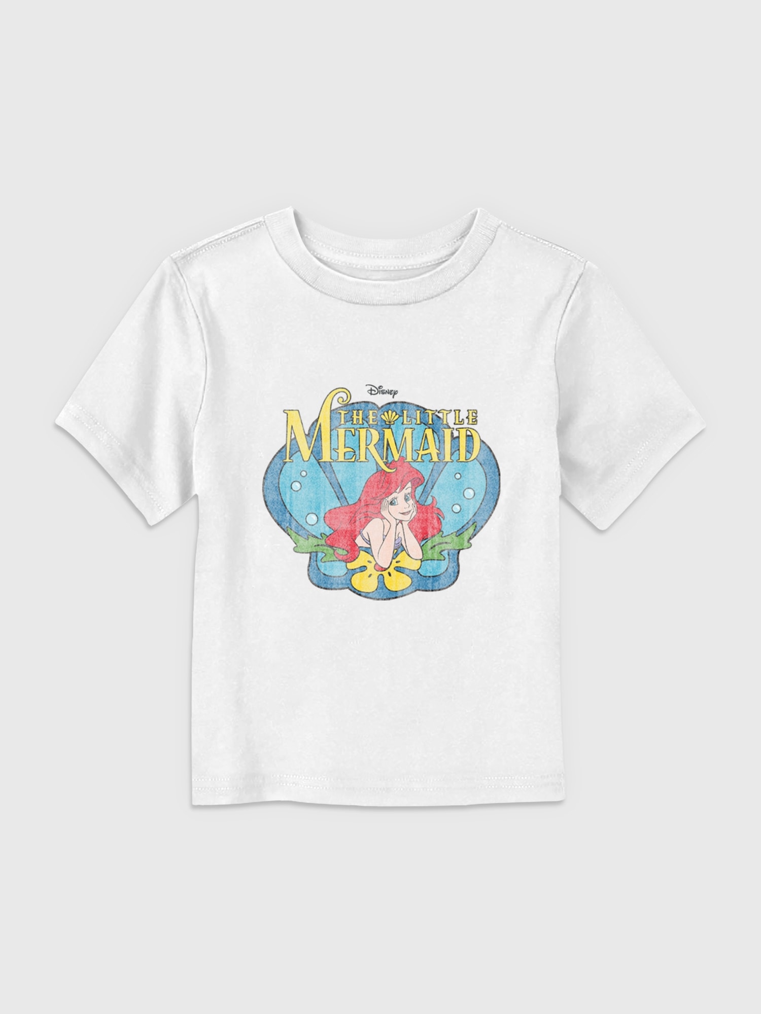 Gap Toddler Disney Princess Ariel Tee white. 1