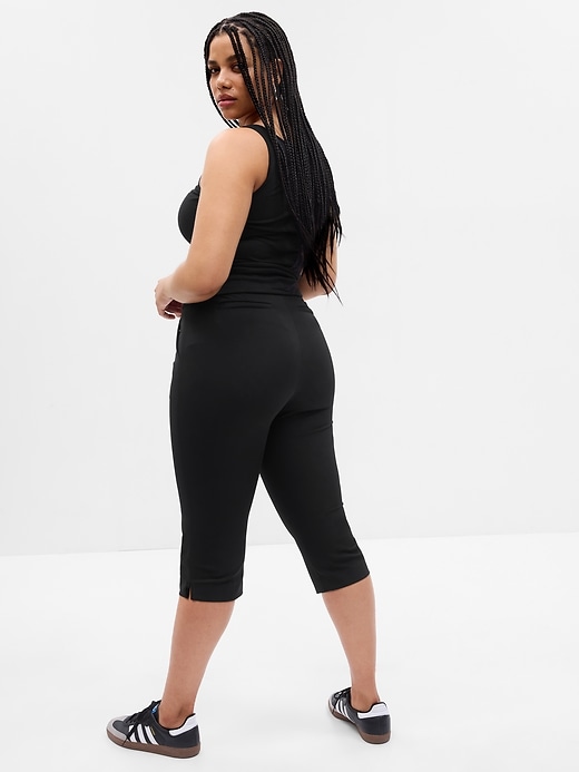 Image number 5 showing, High Rise BiStretch Cropped Pants