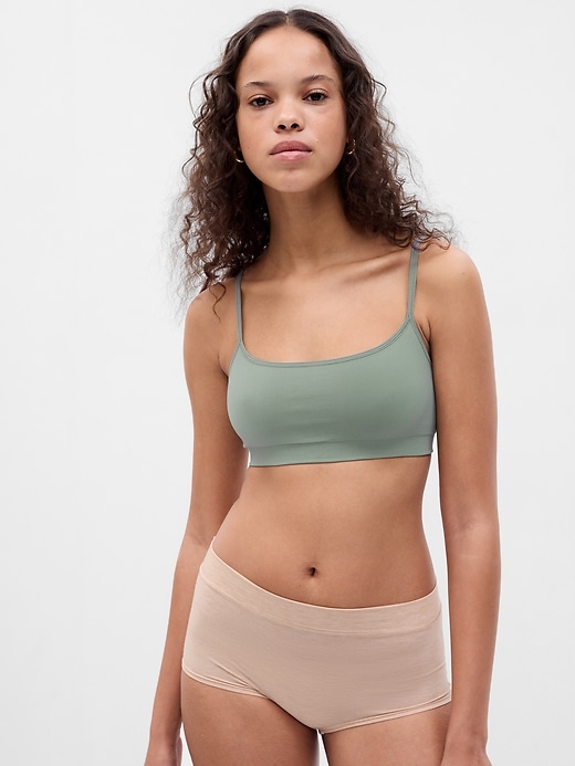 Image number 1 showing, Seamless Scoop Bralette