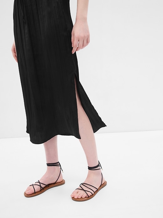 Image number 3 showing, Pleated Midi Skirt