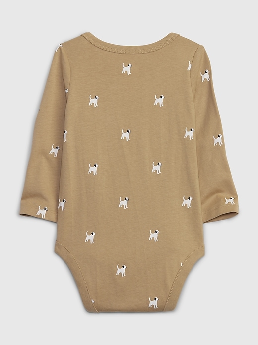 Image number 2 showing, Baby Organic Cotton Mix and Match Graphic Bodysuit