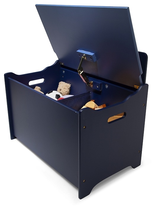 Navy blue on sale toy chest