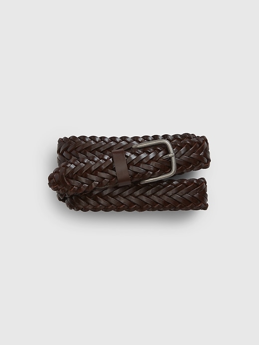 Image number 4 showing, Braided Leather Belt