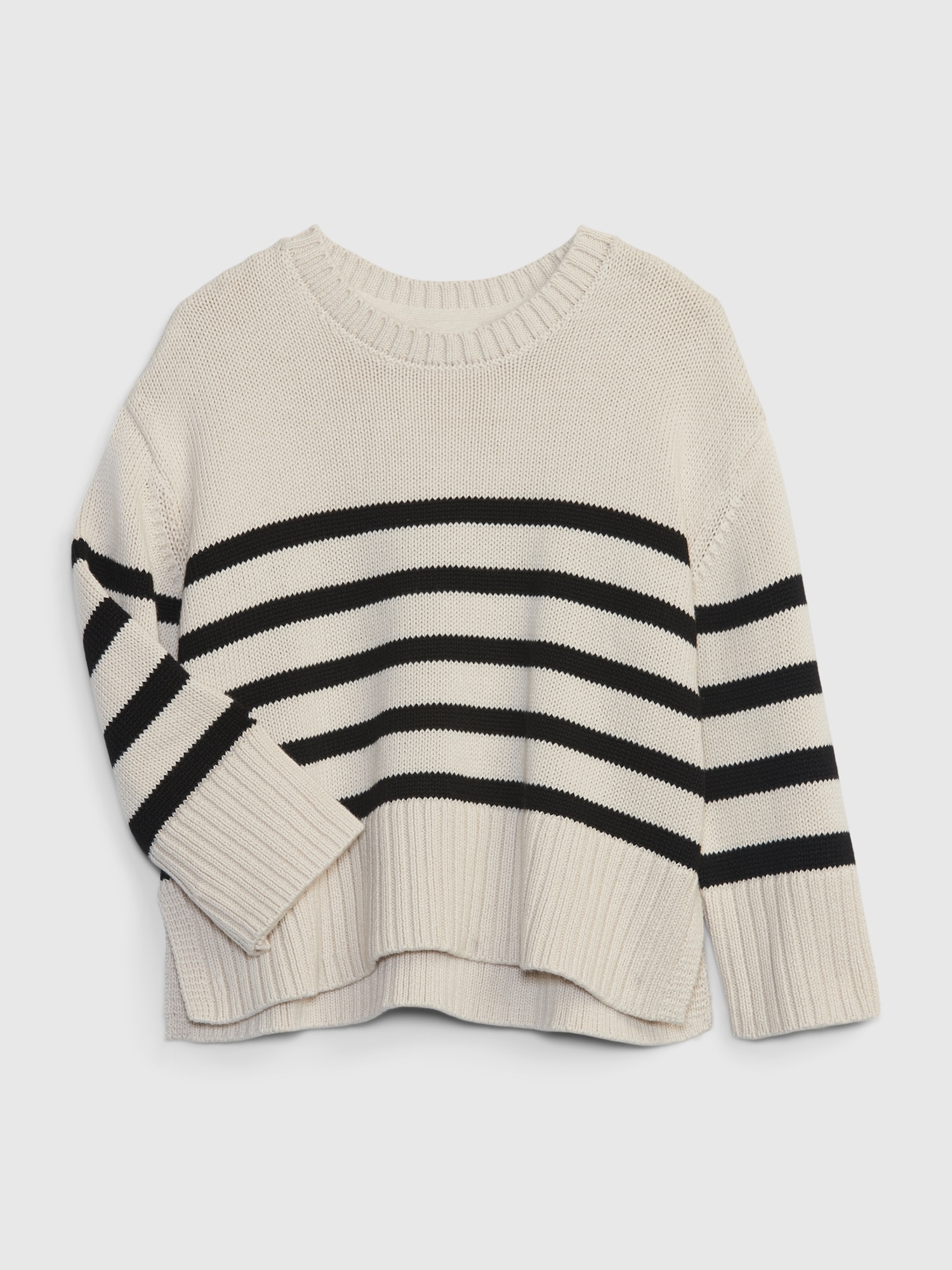 Toddler 24/7 Split-Hem Stripe Sweater | Gap
