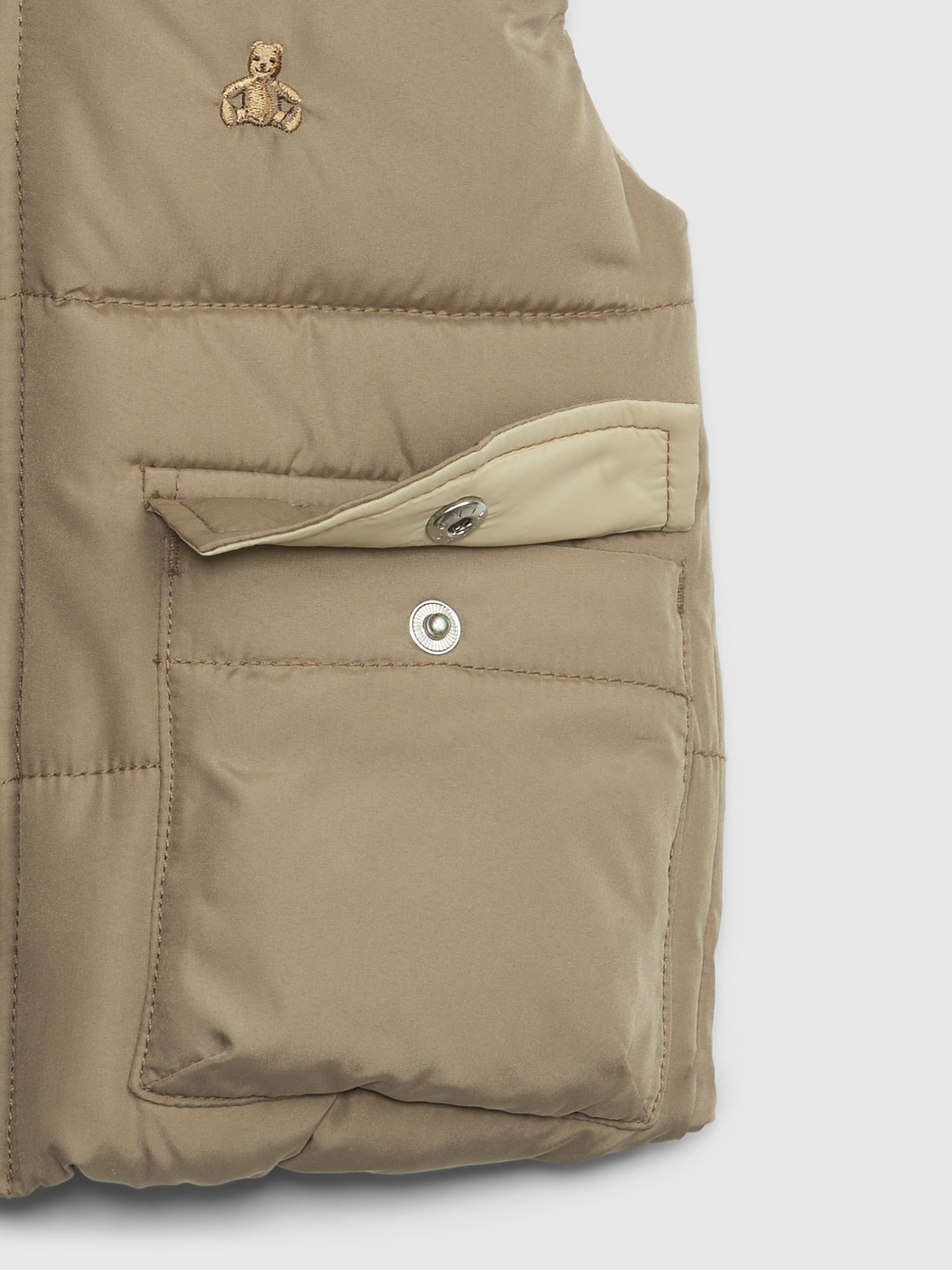 Baby Recycled Utility Puffer Vest | Gap