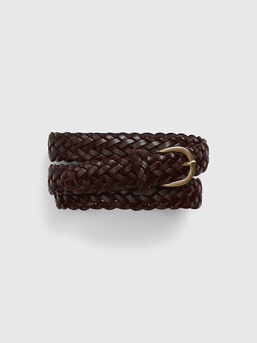Image number 2 showing, Braided Leather Belt