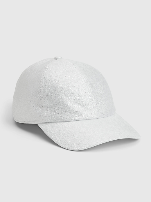 View large product image 1 of 1. Metallic Shine Baseball Hat