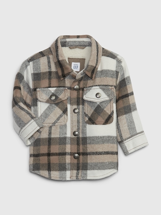Baby Plaid Shirt Jacket | Gap