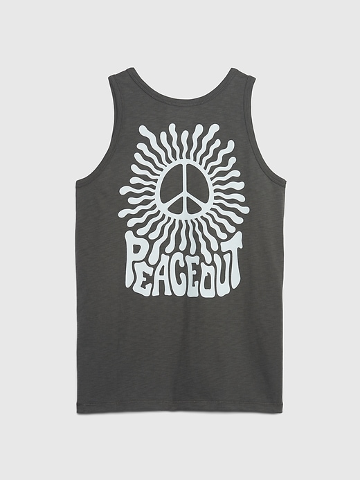 Image number 2 showing, Kids Organic Cotton Graphic Tank Top