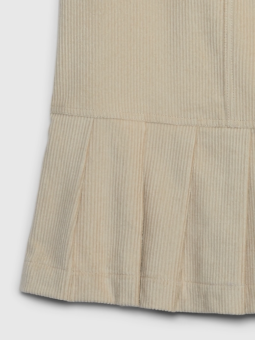 Image number 3 showing, Toddler Pleated Corduroy Jumper