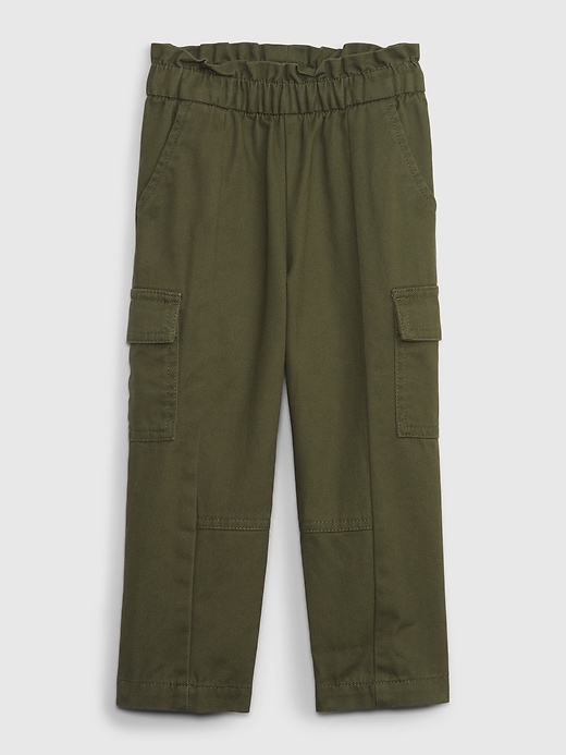 View large product image 1 of 1. Toddler Ruffle Cargo Pants
