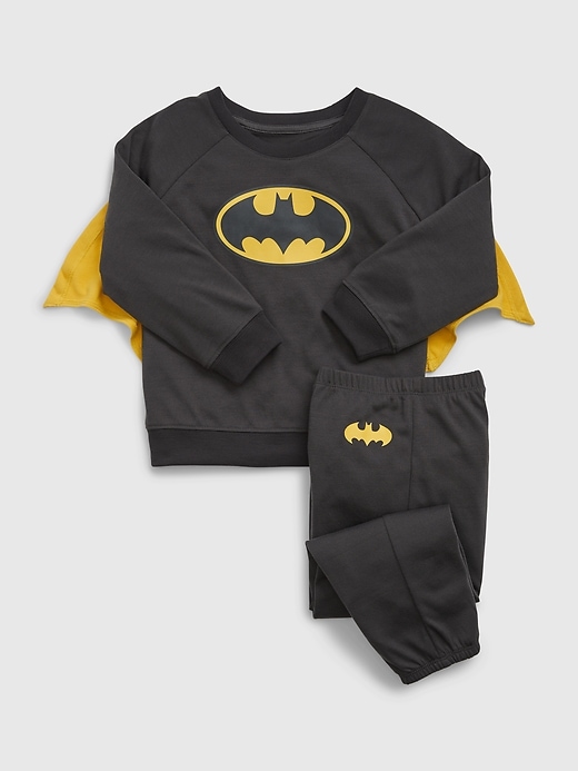 Image number 1 showing, babyGap &#124 DC™ Recycled Cape PJ Set