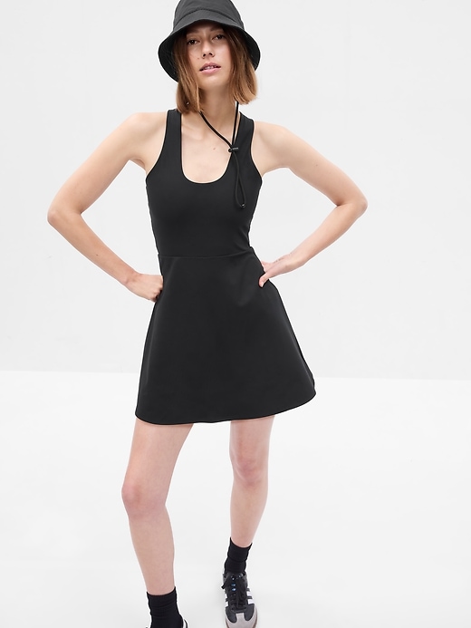 Image number 1 showing, GapFit Power Cross-Back Exercise Dress