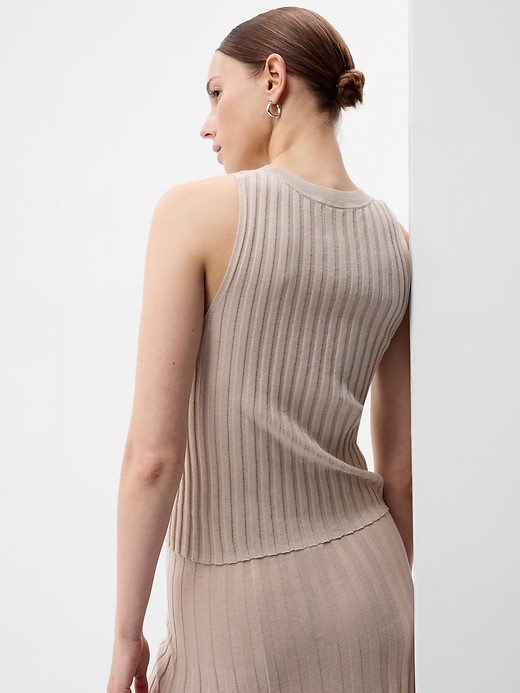 Image number 2 showing, Rib Sweater Tank Top