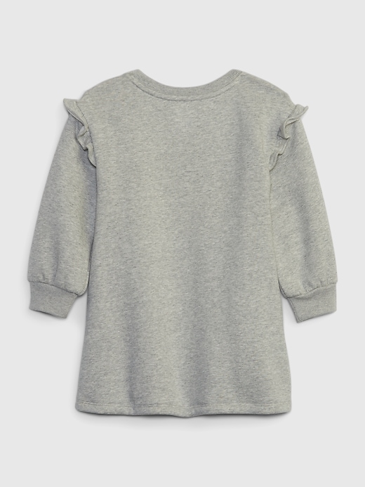 Image number 2 showing, Toddler Gap Arch Logo Ruffle Sweatshirt Dress
