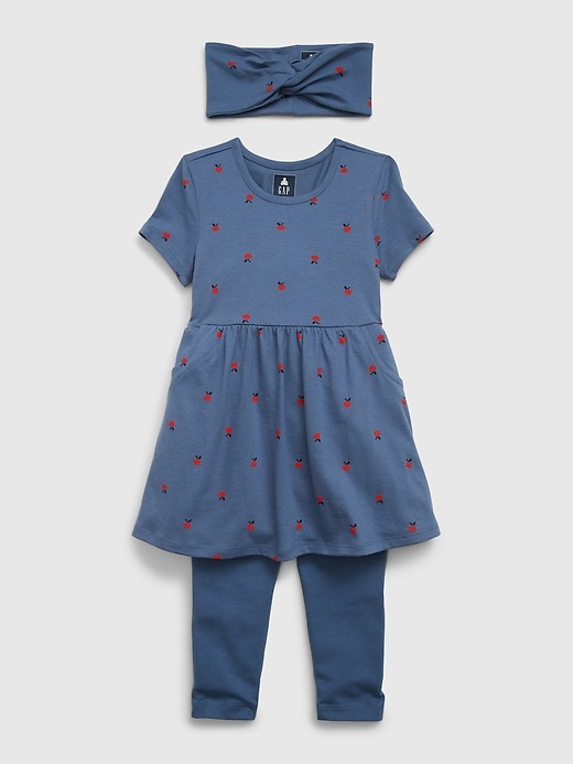 Image number 3 showing, Toddler Organic Cotton Mix and Match Outfit Set