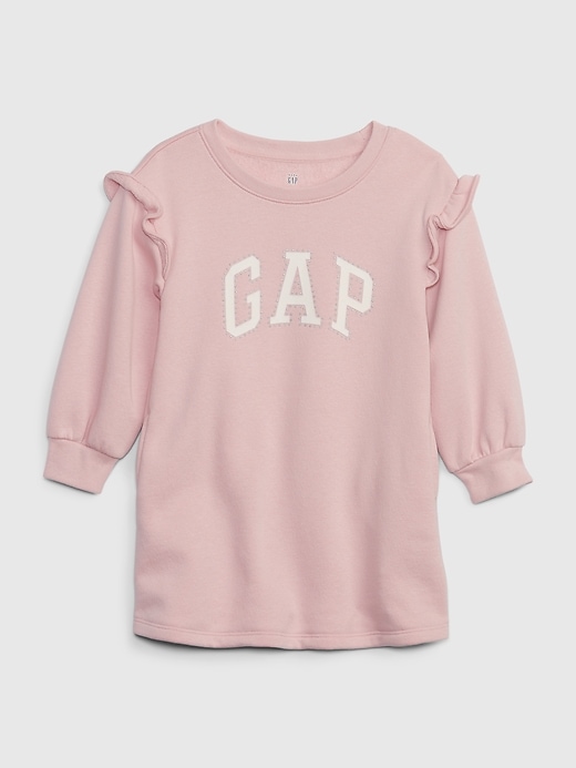 Image number 6 showing, Toddler Gap Arch Logo Ruffle Sweatshirt Dress
