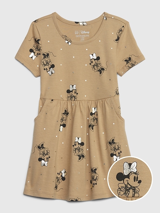 Image number 1 showing, babyGap &#124 Disney Organic Cotton Mix and Match Minnie Mouse Dress