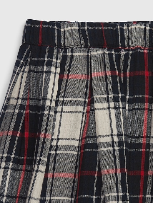 Image number 3 showing, Kids Pleated Plaid Skirt
