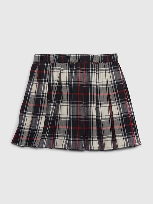 Image number 2 showing, Kids Pleated Plaid Skirt