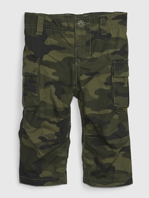 Image number 1 showing, Baby Camo Cargo Pants