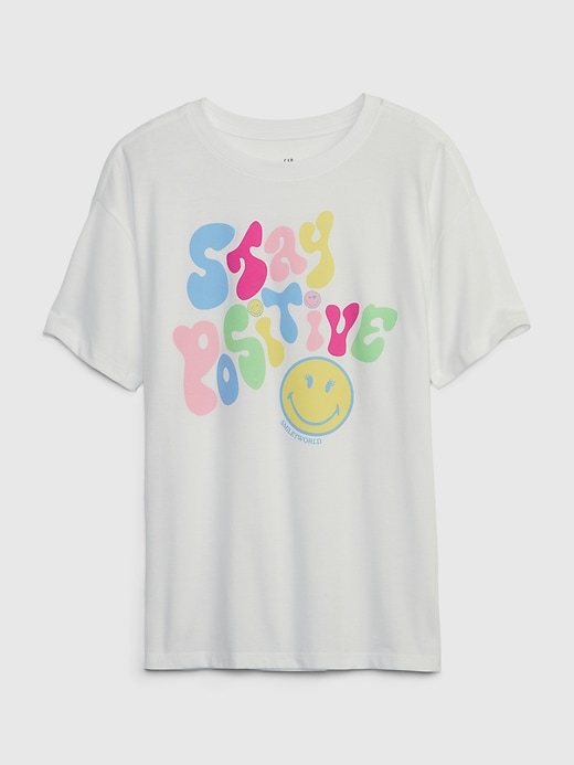 Image number 1 showing, Gap &#215 SmileyWorld&#174 Kids Graphic T-Shirt