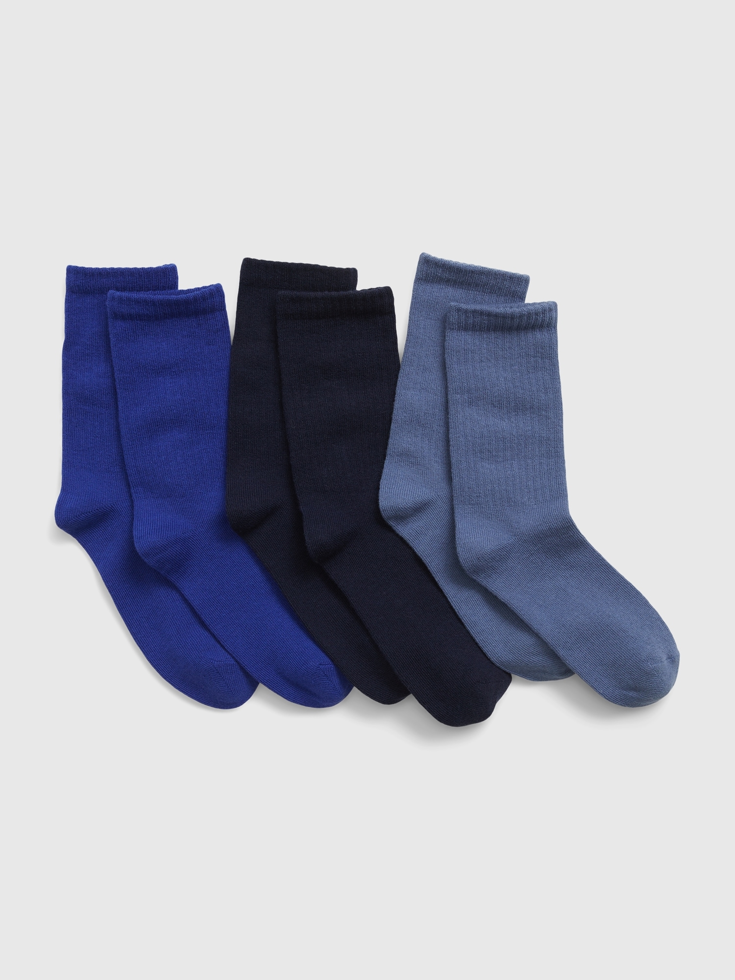 Kids Cotton Crew Socks (3-Pack) | Gap