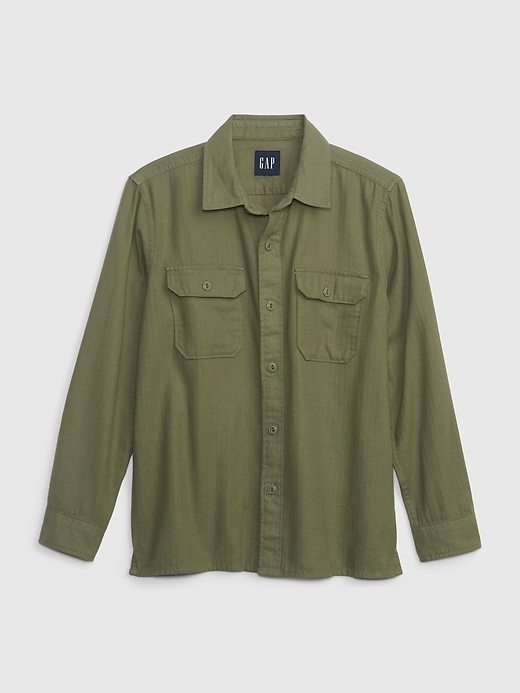 View large product image 1 of 1. Kids Utility Shirt