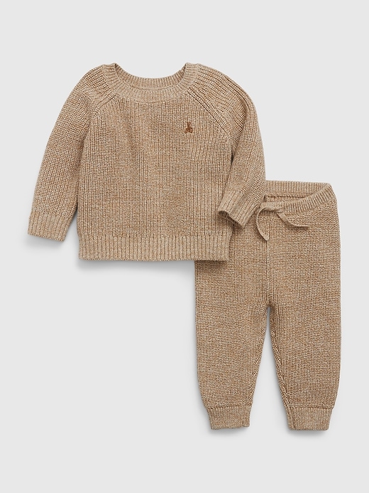 View large product image 1 of 1. Baby Rib Sweater Outfit Set